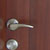 Solid Bangkirai Door, one panel (80x200cm)