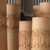 Rounded column, carved process